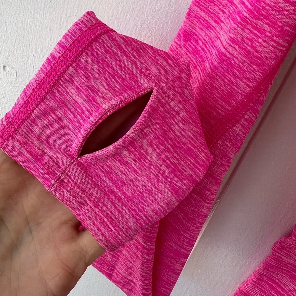 Like New Under Armour Cold Gear Long Sleeve Running Shirt - Pink XS - Picture 4 of 5